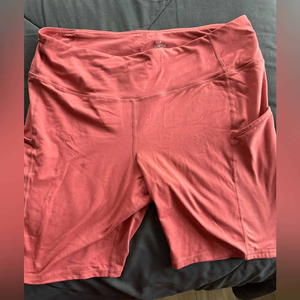 Torrid Women's Coral Athletic bike shorts